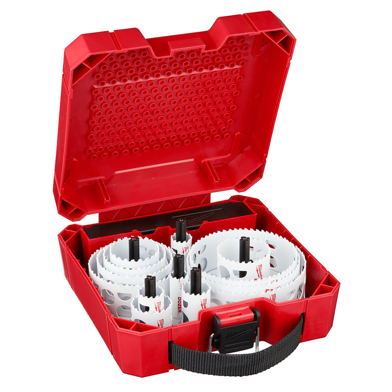 Milwaukee 21-Pc Hole Dozer Bi-Metal Hole Saw Kit - MLW-49-22-4171 | GarageAndFab.com