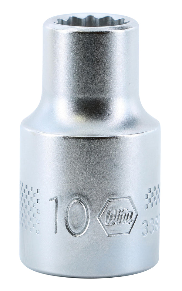 WIHA TOOLS 12 Point - 1/2" Drive Socket 10.0Mm - WIH-33826 | GarageAndFab.com