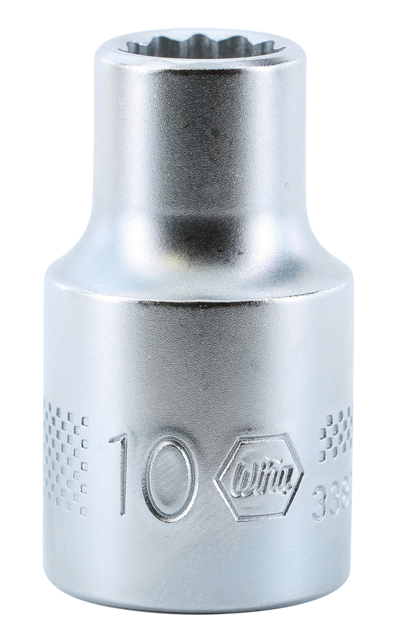 WIHA TOOLS 12 Point - 1/2" Drive Socket 10.0Mm - WIH-33826 | GarageAndFab.com