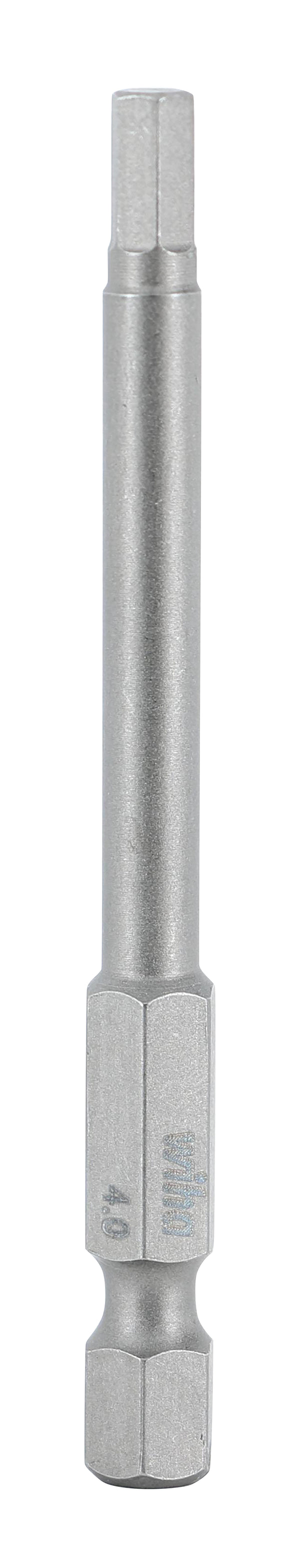 WIHA TOOLS Hex Power Bit 4.0 X 70Mm - WIH-74354 | GarageAndFab.com