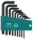 WIHA TOOLS 9 Piece Security Torx Short Arm L-Key Set - WIH-36393 | GarageAndFab.com