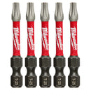 Milwaukee 5Pk 2" Pwrench Bit T25 - MLW-48-32-4685 | MFVCanada.com