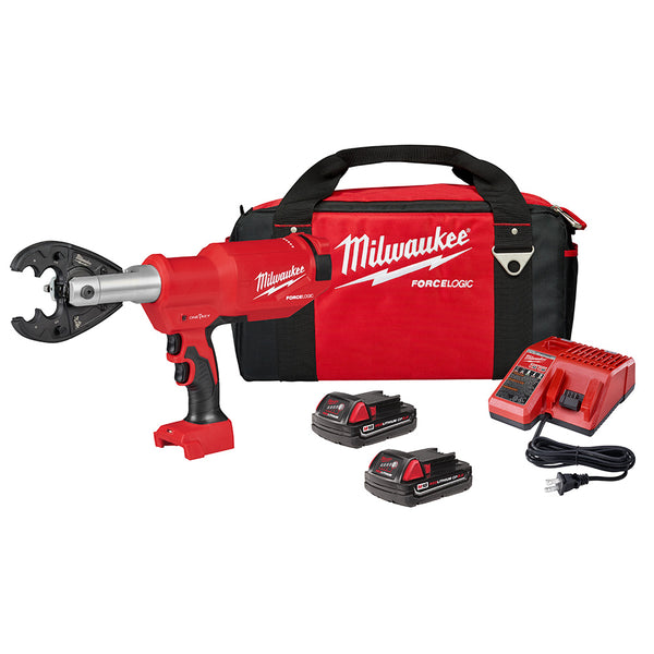 Milwaukee Electric 6T Pistol Utility Crimpacter Od3 Kit - MLW-2977-22O | GarageAndFab.com