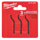 Milwaukee 3Pk Replacement Reaming Tips - MLW-48-22-4257 | MFVCanada.com