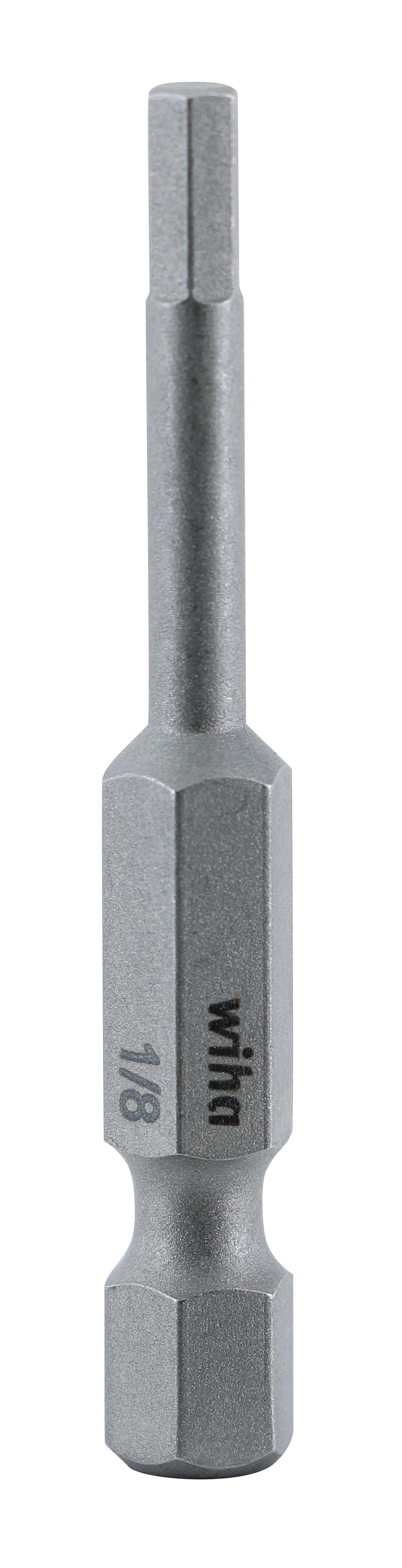WIHA TOOLS Hex Power Bit 1/8 X 50Mm - 74313 - WIH-74313 | GarageAndFab.com