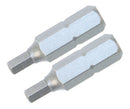 WIHA TOOLS Security Hex Insert Bit 5/32 X 25Mm - 2 Pack - WIH-71975 | GarageAndFab.com