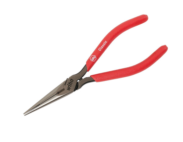 WIHA TOOLS Classic Grip Long Nose Pliers Withspring 6.3" - WIH-32617 | GarageAndFab.com