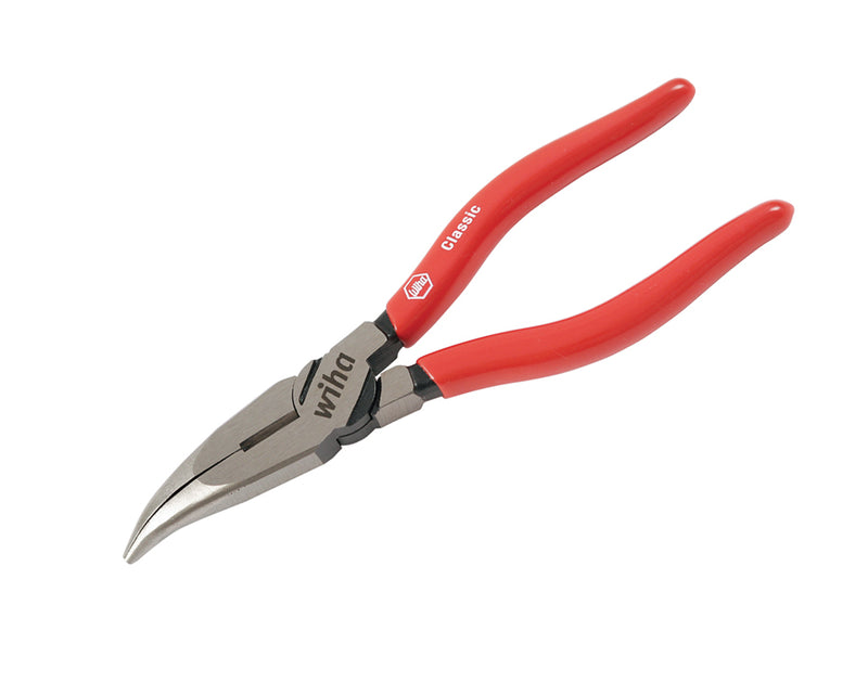WIHA TOOLS Classic Grip Bent Long Nose Pliers 8" - WIH-32625 | GarageAndFab.com