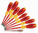 WIHA TOOLS 9 Piece Insulated Softfinish Screwdriver And Voltage Detector Set - WIH-32089 | GarageAndFab.com