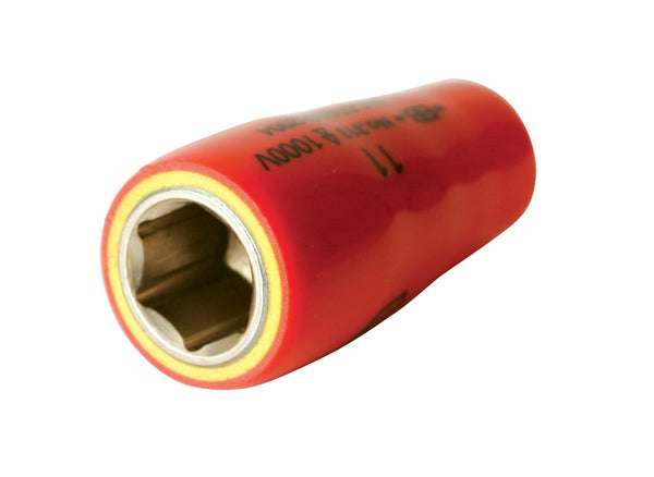 WIHA TOOLS Insulated Socket 1/4" Drive 6Mm - WIH-31327 | GarageAndFab.com
