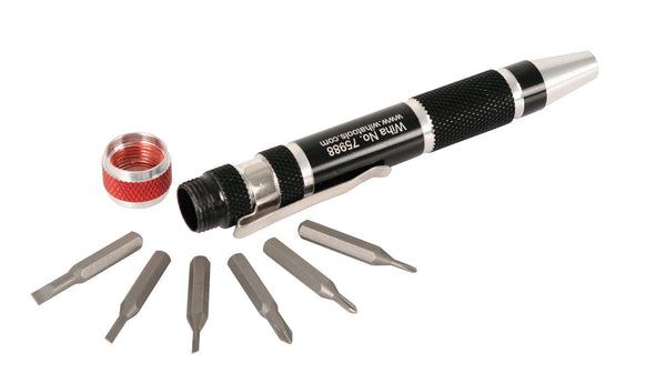 WIHA TOOLS 7 Piece Pocket Clip Microbit Set - WIH-75981 | GarageAndFab.com