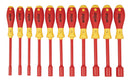 WIHA TOOLS 11 Piece Insulated Softfinish Nut Driver Set - Inch - WIH-32296 | GarageAndFab.com