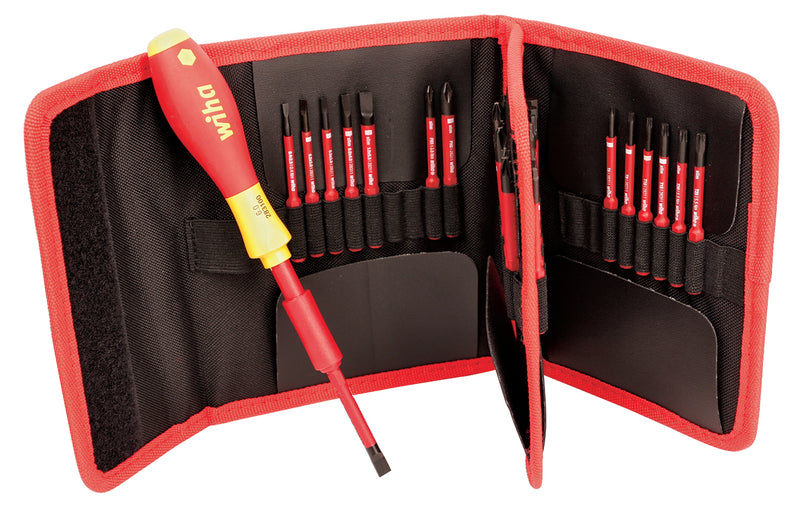 WIHA TOOLS 30 Piece Insulated Softfinish Slimline Blade Set - WIH-28399 | GarageAndFab.com