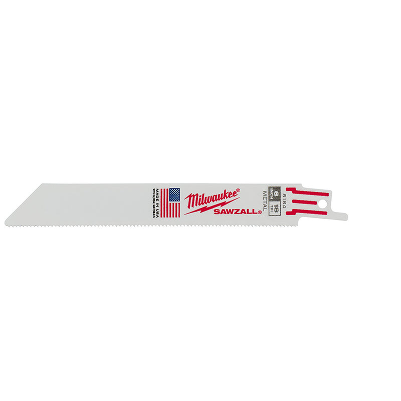 Milwaukee Electric Blade 18T 6L Thin Kerf 50Pk - MLW-48-01-6184 | GarageAndFab.com