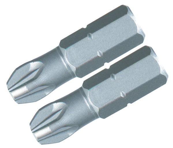 WIHA TOOLS Pozidriv Insert Bit #3 X 25Mm - 2 Pack - WIH-71253 | GarageAndFab.com