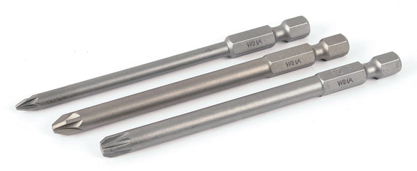WIHA TOOLS 3 Piece Pozidriv Power Blade Set - WIH-76091 | GarageAndFab.com