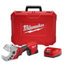 Milwaukee Electric M12 Plastic Pipe Shear Kit - MLW-2470-21 | MFVCanada.com