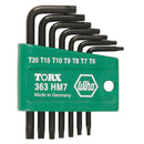 WIHA TOOLS 7 Piece Torx L-Key Short Arm Set - WIH-36392 | GarageAndFab.com