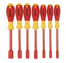 WIHA TOOLS 7 Piece Insulated Softfinish Nut Driver Set - Metricric - WIH-32293 | GarageAndFab.com