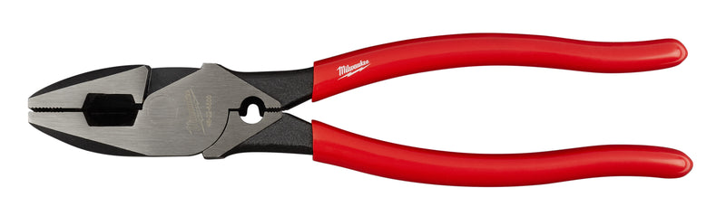 Milwaukee 9" High Leverage Lineman'S Pliers W/ Crimpacter - MLW-48-22-6500 | GarageAndFab.com