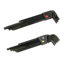 WIHA TOOLS 22 Piece Ball End Long Arm Hex L-Key Set - Metricric - Inch - WIH-36995 | GarageAndFab.com