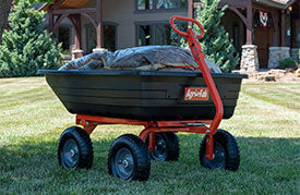 Agri-Fab Four Wheel Garden Cart - 45-0594  | RogueFuel.ca