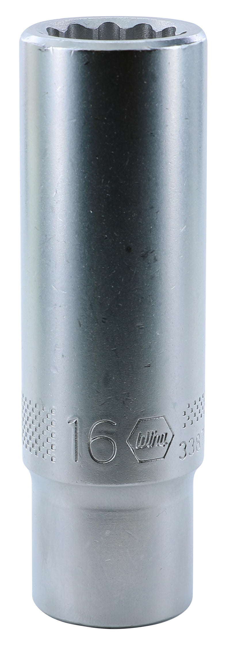 WIHA TOOLS 12 Point - 1/2" Drive Deep Socket 16.0Mm - WIH-33872 | GarageAndFab.com