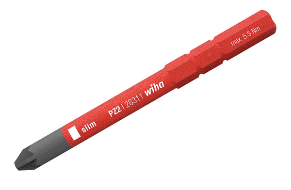 WIHA TOOLS Insulated Slimline Blade Pozidriv #2 - WIH-28331 | GarageAndFab.com