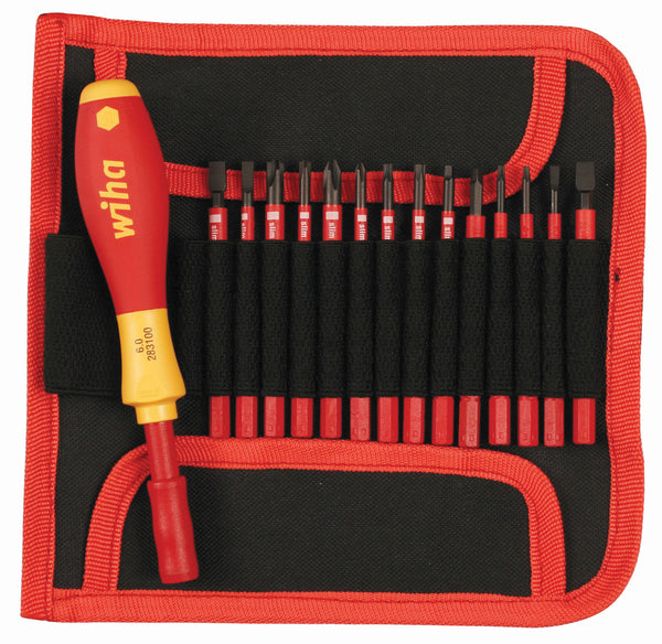 WIHA TOOLS 15 Piece Insulated Slimline Blade Set - WIH-28390 | GarageAndFab.com