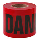Milwaukee Electric 3X20  Danger Peligro Red 2Mil Tape 1Rl - MLW-77-0204 | MFVCanada.com