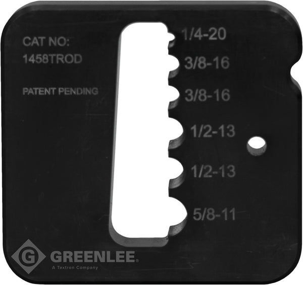 Greenlee Dies,  T-Rod (Pkgd) -GRE-1458TROD | GarageAndFab.com