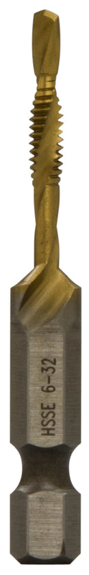 Greenlee Stainless Steel Drill/Tap, 6-32 (Popen) - GRE-DTAPSS6-32 | GarageAndFab.com