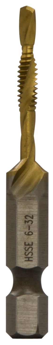 Greenlee Stainless Steel Drill/Tap, 6-32 (Popen) - GRE-DTAPSS6-32 | GarageAndFab.com