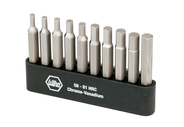 WIHA TOOLS 10 Piece Hex Power Bit Belt Pack Set - WIH-74986 | GarageAndFab.com