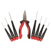 WIHA TOOLS 8 Piece Precision Slotted And Phillips Screwdrivers And Pliers Set - WIH-26190 | GarageAndFab.com