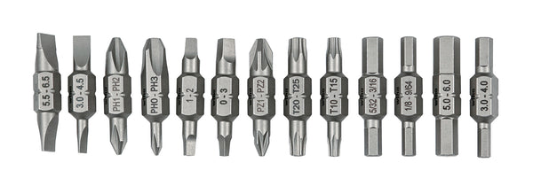 WIHA TOOLS 13 Piece Double End Bit Reload Set - 77780 - WIH-77780 | GarageAndFab.com