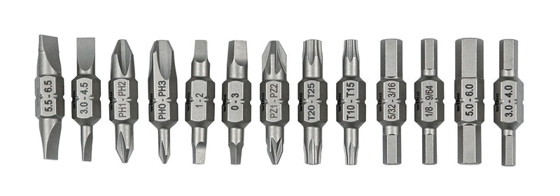 WIHA TOOLS 13 Piece Double End Bit Reload Set - 77780 - WIH-77780 | GarageAndFab.com