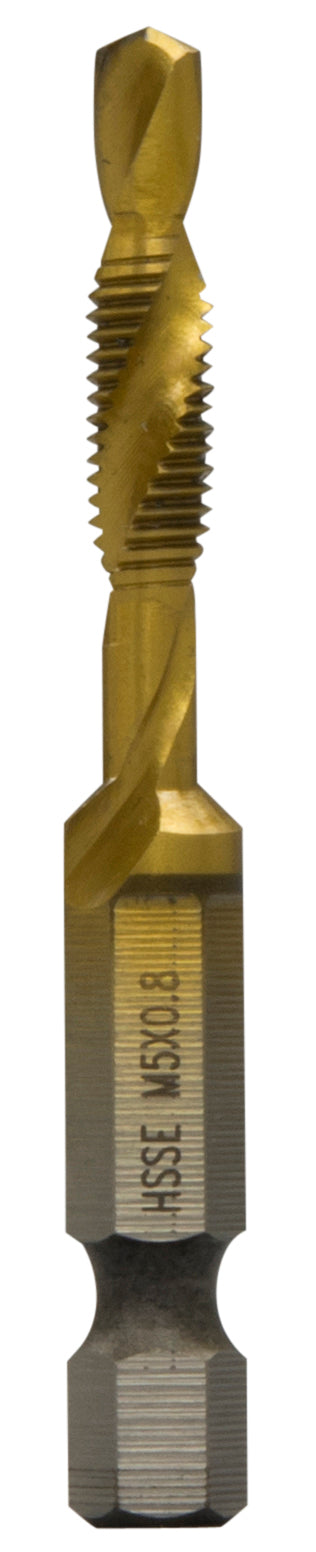Greenlee Drill/Tap,M5 X .80 (Pkg) - GRE-DTAPSSM5C | GarageAndFab.com