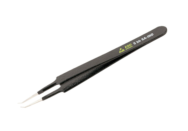 WIHA TOOLS Esd Safe Tweezers 5Bb Sa - 107Mm - WIH-44528 | GarageAndFab.com