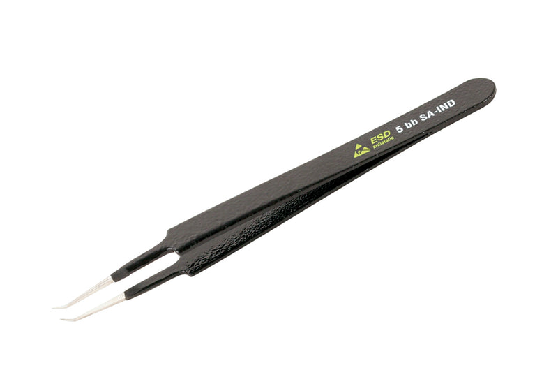 WIHA TOOLS Esd Safe Tweezers 5Bb Sa - 107Mm - WIH-44528 | GarageAndFab.com