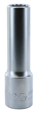 WIHA TOOLS 12 Point - 1/2" Drive Deep Socket 12.0Mm - WIH-33868 | GarageAndFab.com