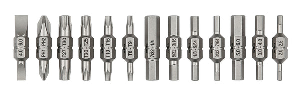 WIHA TOOLS 13 Piece Double End Bit Reload Set - 77782 - WIH-77782 | GarageAndFab.com