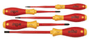 WIHA TOOLS 5 Piece Insulated Slimline Screwdriver Set - WIH-32194 | GarageAndFab.com