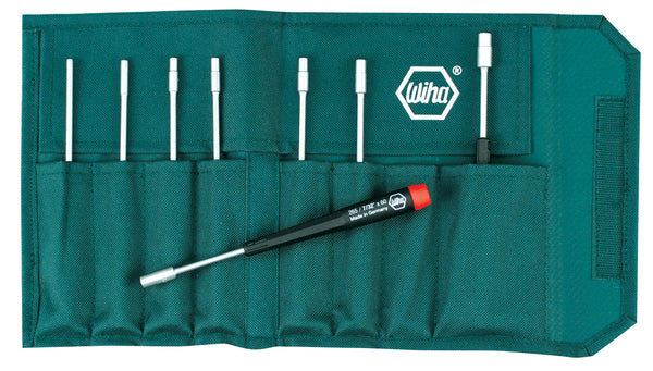 WIHA TOOLS 8 Piece Precision Nut Driver Set - Inch - 26599 - WIH-26599 | GarageAndFab.com