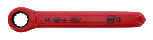 WIHA TOOLS Insulated Ratchet Wrench 14Mm - WIH-21214 | GarageAndFab.com