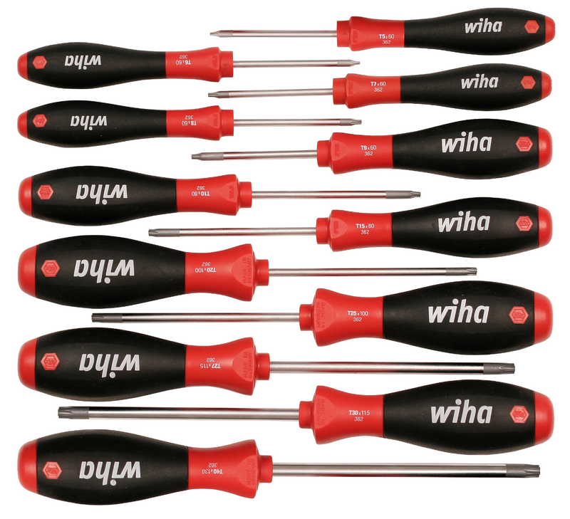 WIHA TOOLS Softfinish Torx Screwdriver 12 Piece Set - WIH-36267 | GarageAndFab.com