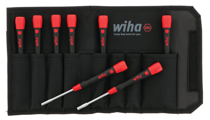 WIHA TOOLS 8 Piece Picofinish Nut Driver Set - Inch - WIH-26593 | GarageAndFab.com