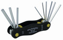WIHA TOOLS 9 Piece Pocketstar Fold-Out Hex Key Set - Sae - WIH-35197 | GarageAndFab.com