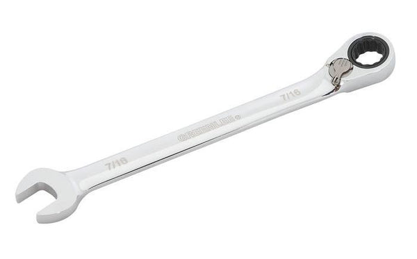 Greenlee Wrench, Combo Ratcheting 7/16" -GRE-0354-14 | GarageAndFab.com