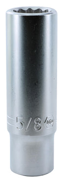 WIHA TOOLS 12 Point - 1/2" Drive Deep Socket 5/8" - 33855 - WIH-33855 | GarageAndFab.com